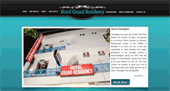 Desktop Screenshot of hotelgrandresidency.com